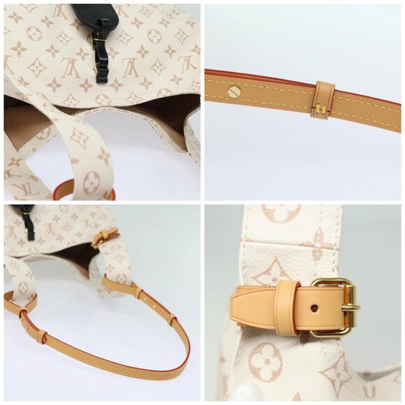 LOUIS VUITTON Monogram Dune Atlantis GM Tote Bag White M24409 LV Auth 75395S - Picture 16 of 16